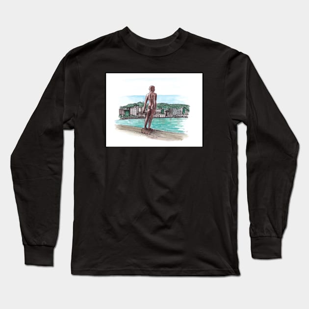 Solace in the Wind - Wellington Long Sleeve T-Shirt by tomnapper